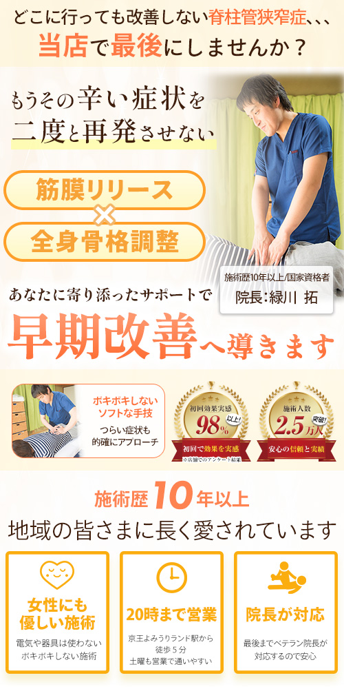 脊柱管狭窄症_SP